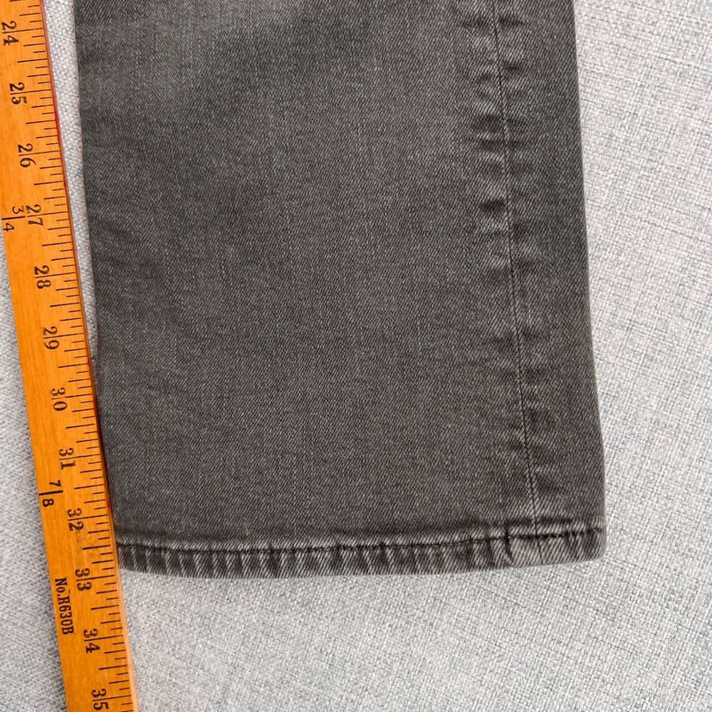 American Eagle Original Bootcut Jeans Men 30x34 (fits 32x33) Gray Classic Denim - Picture 8 of 12